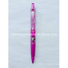 Plastic Transparent Color Mechanical Pencil with Triangle Barrel